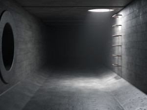 sewer tunnel 05 3D-Modell