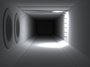 sewer tunnel 05 3D-Modell
