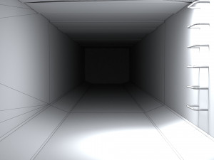 sewer tunnel 05 3D-Modell