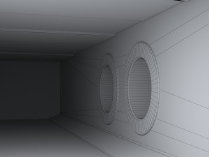sewer tunnel 05 3D-Modell
