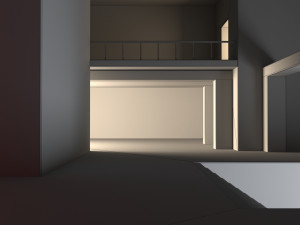 empty room interior 07 Modelo 3D
