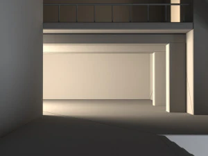 empty room interior 07 3D Model