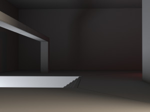empty room interior 07 Modelo 3D