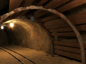 mine tunnel 06 3D Model