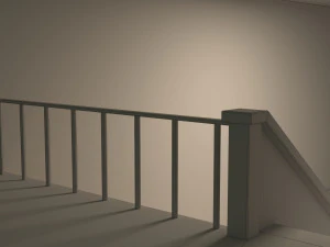 빈 방 인테리어 06 3D 모델