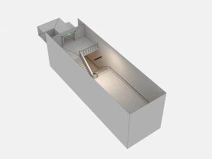 빈 방 인테리어 06 3D 모델