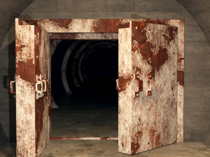 shelter tunnel 07 3D 模型
