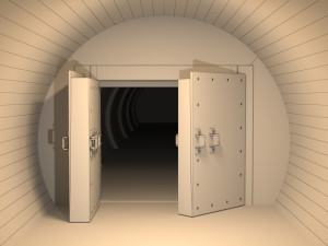 shelter tunnel 07 3D 模型