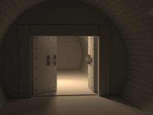 shelter tunnel 07 3D 模型