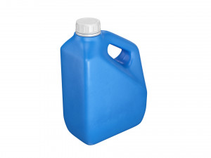 plastic container blue 03 3D 模型