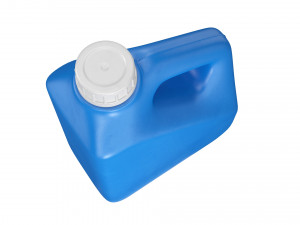 plastic container blue 03 3D 模型