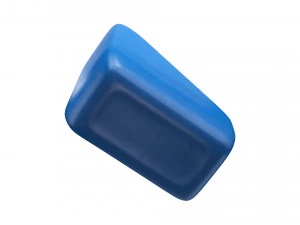 plastic container blue 03 3D Model