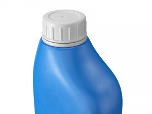 plastic container blue 04 3D Модель