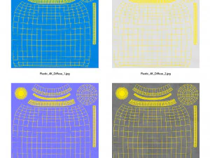 Kunststoffbeh&auml;lter blau 05 3D Modell