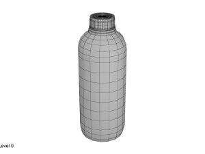 Kunststoffbeh&auml;lter blau 05 3D Modell