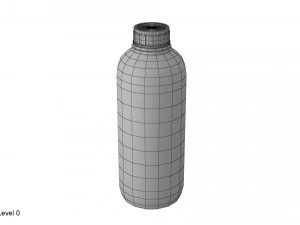 Kunststoffbeh&auml;lter blau 05 3D Modell