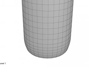 Kunststoffbeh&auml;lter blau 05 3D Modell