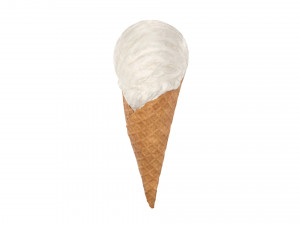 ice cream cone 01 3Dモデル