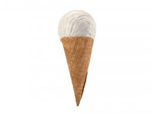 ice cream cone 01 3Dモデル