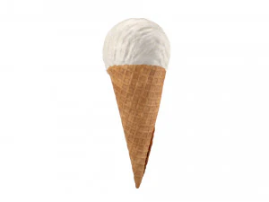 ice cream cone 01 3D Model