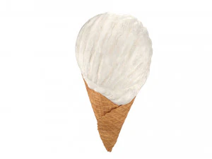 ice cream cone 01 3D Model