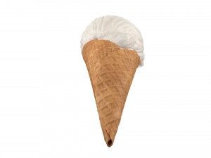 ice cream cone 01 3Dモデル