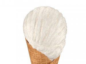 ice cream cone 01 3Dモデル