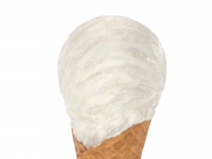 ice cream cone 01 3Dモデル