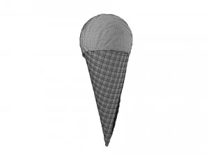 ice cream cone 01 3D Model