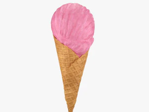 casquinha de sorvete 03 Modelo 3D