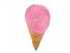 ice cream cone 03 3D 模型