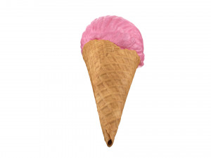 ice cream cone 03 3D 模型