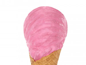 ice cream cone 03 3D 模型