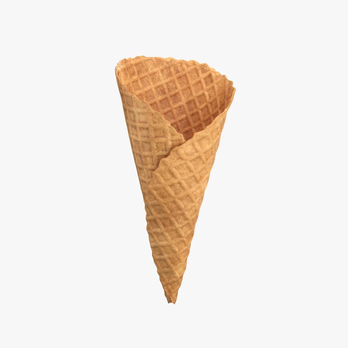cono gelato vuoto Modello 3D .c4d .max .obj .3ds .fbx .stl .blend 