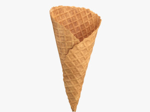 empty ice cream cone 3Dモデル