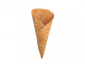 empty ice cream cone Modèle 3D