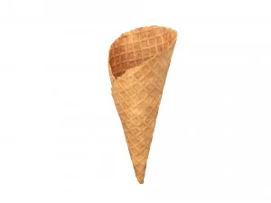 cono gelato vuoto Modello 3D