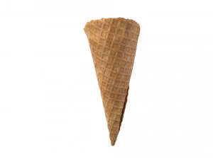 cono gelato vuoto Modello 3D