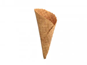 cono gelato vuoto Modello 3D
