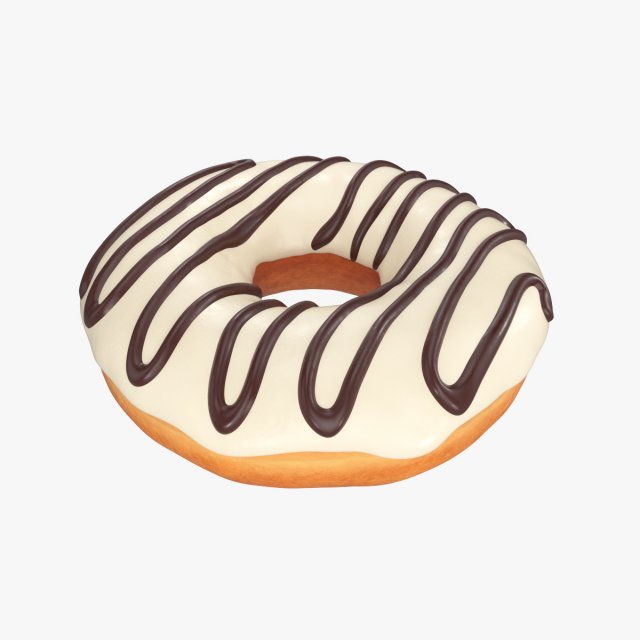 donut 04 Modelo 3D .c4d .max .obj .3ds .fbx .stl .blend 