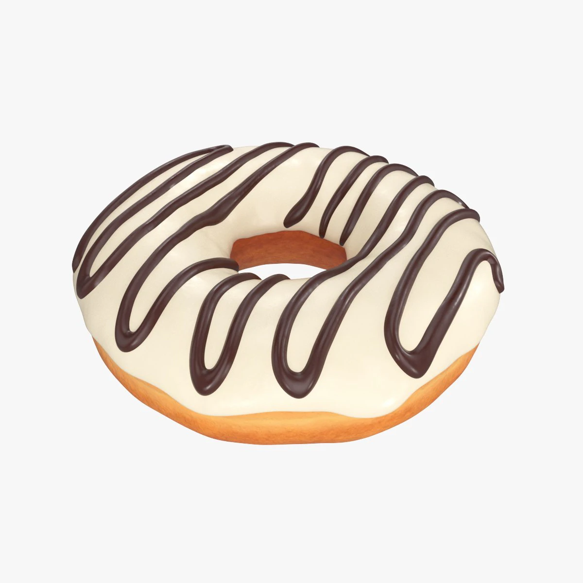 도넛 04 3D 모델 .c4d .max .obj .3ds .fbx .stl .blend