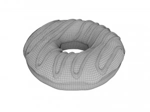 도넛 04 3D 모델