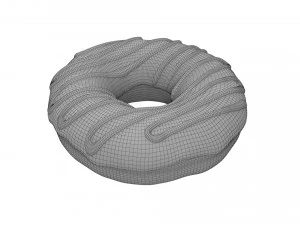 도넛 04 3D 모델