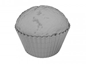 cupcake 01 Modelo 3D