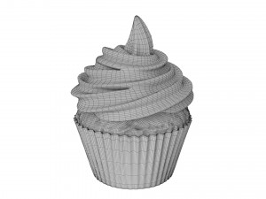 cupcake 03 3D 모델