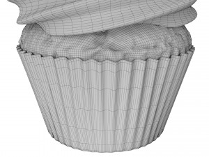 cupcake 03 3D 모델
