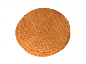 caramel waffle 3D Model