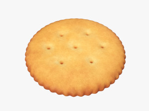 round cracker 3Dモデル