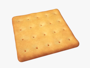 square cracker Modelo 3D