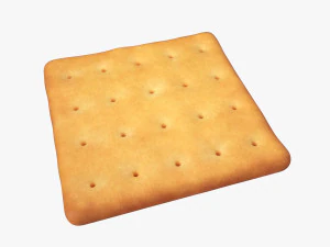 kerupuk persegi Model 3D